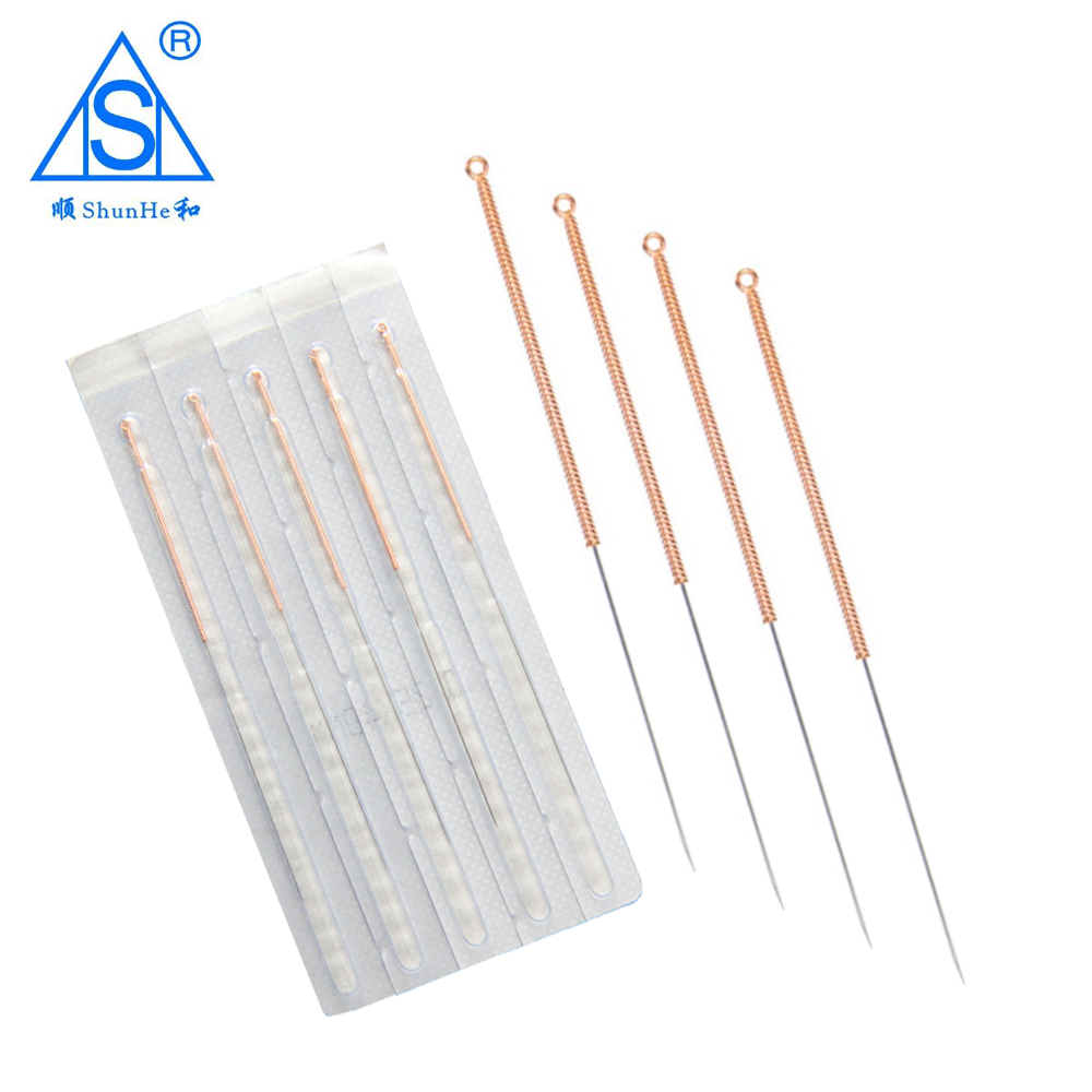 Copper Handle Acupuncture Needles without Tube Buy acupuncture